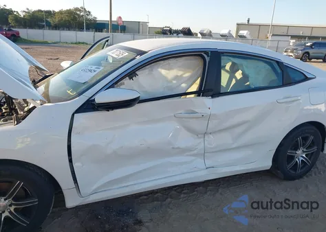 2017 Honda Civic Lx из США, поврежденный, VIN 19XFC2F52HE064074